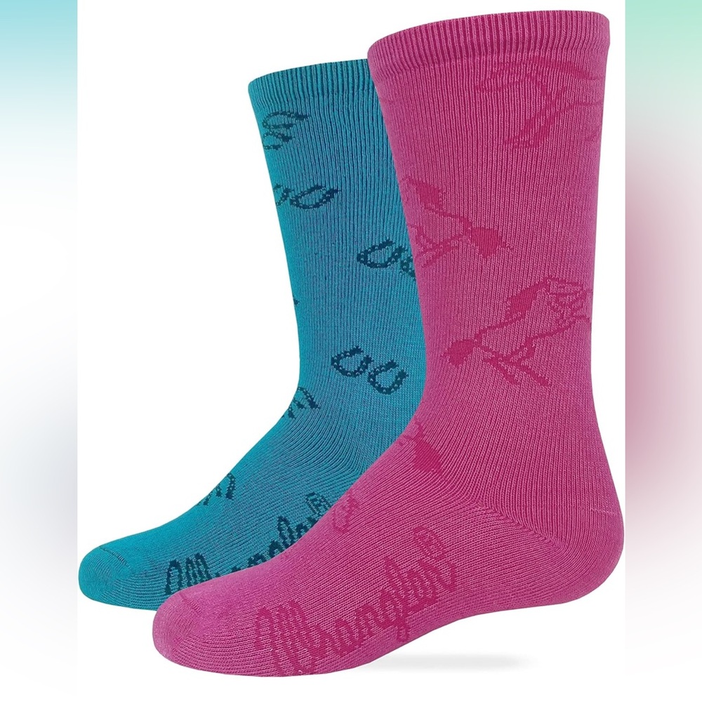 Wrangler Two Pack Cowgirl Socks